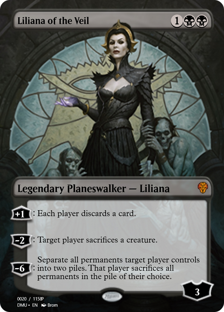 Liliana of the Veil (PRM-103420) - Magic Online Promos