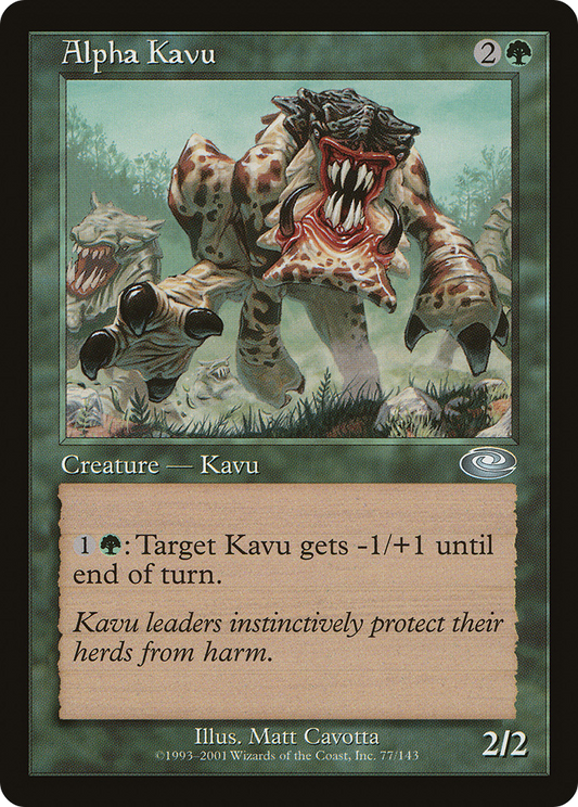 Alpha Kavu (PLS-077) - Planeshift Foil
