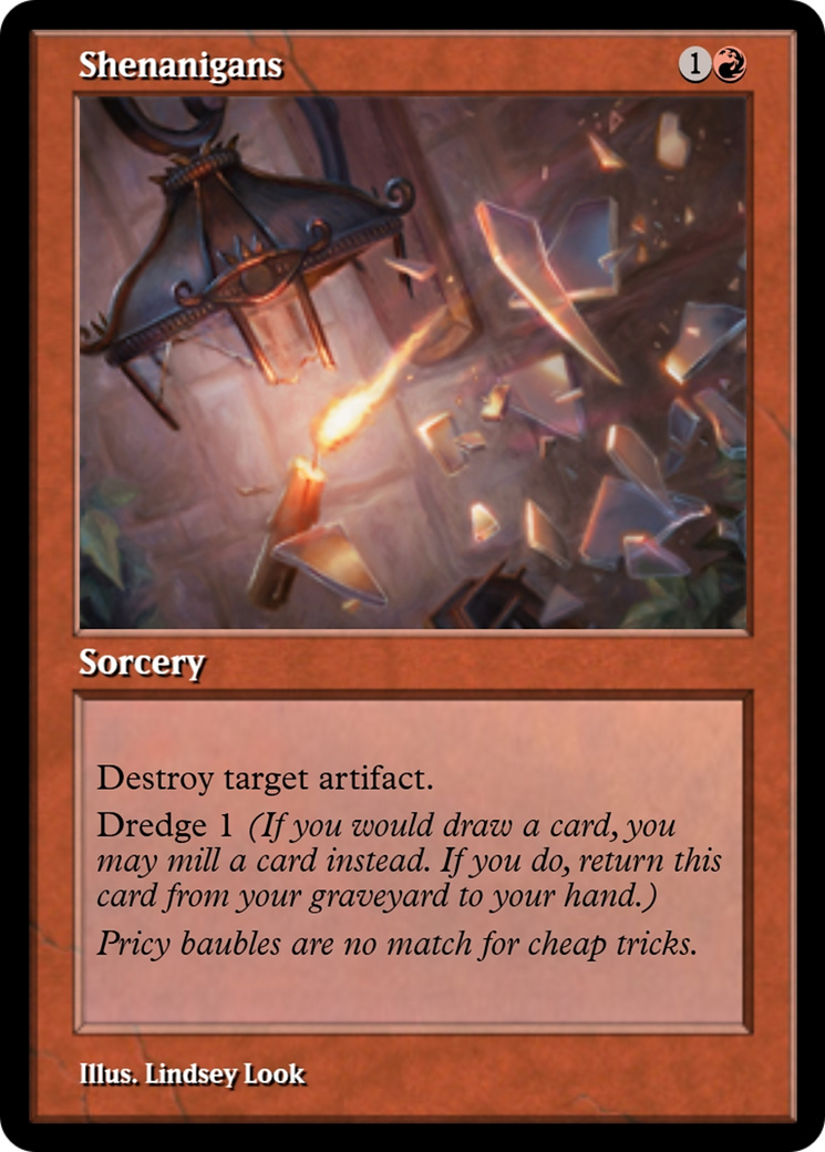 Shenanigans (PRM-91293) - Magic Online Promos: (tombstone)