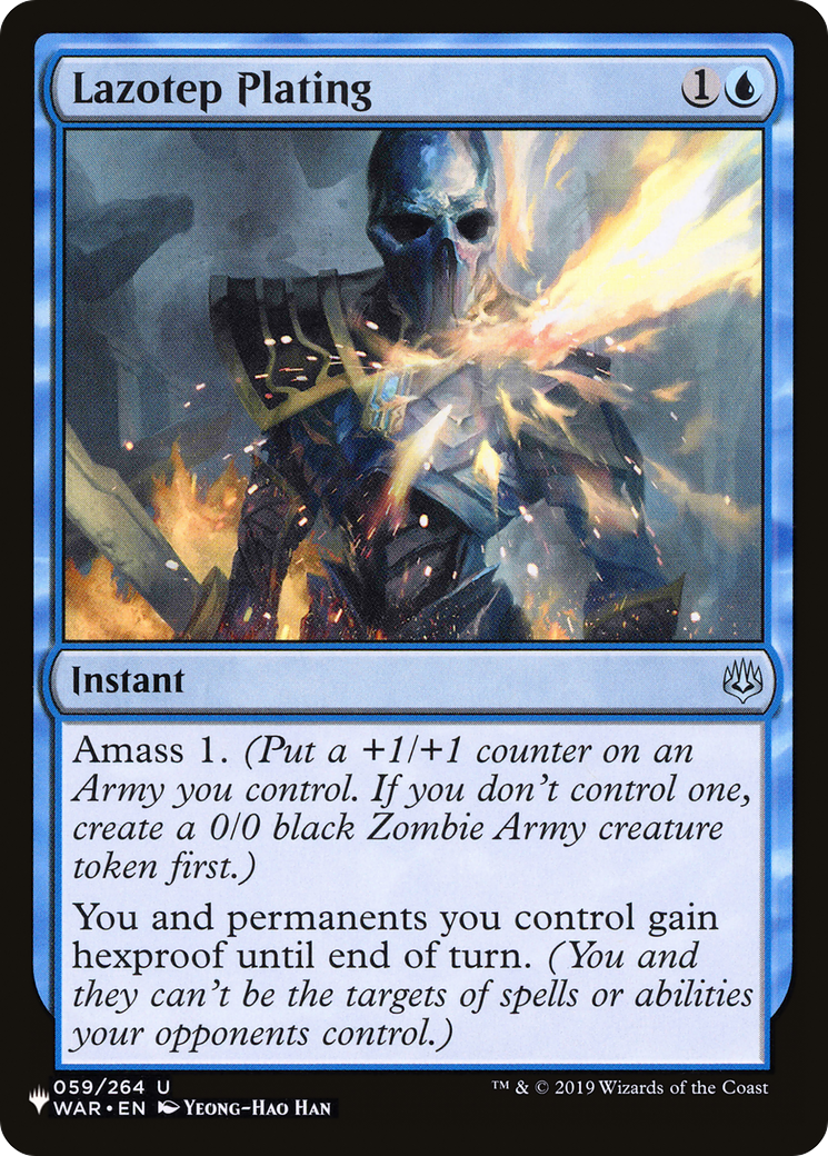 Lazotep Plating (LIST-059/264) - The List