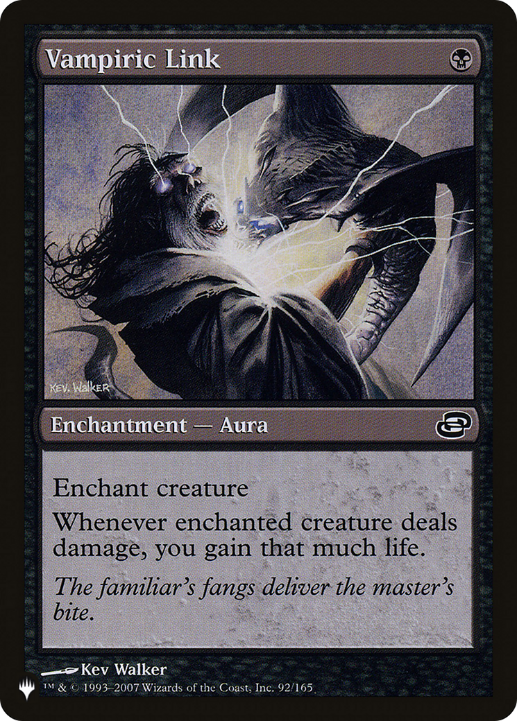 Vampiric Link (LIST-PLC-92) - The List: (colorshifted)
