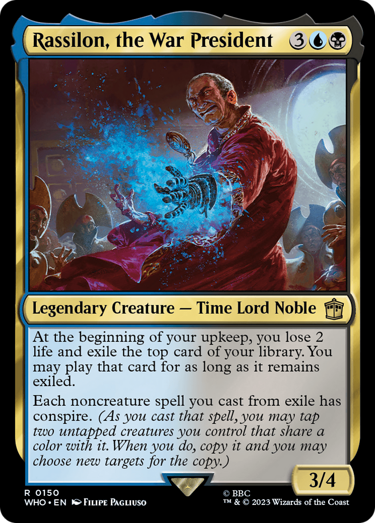 Rassilon, the War President (WHO-150) - Doctor Who