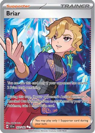 Briar 163/142 - Holofoil SV07 Stellar Crown - Ultra Rare