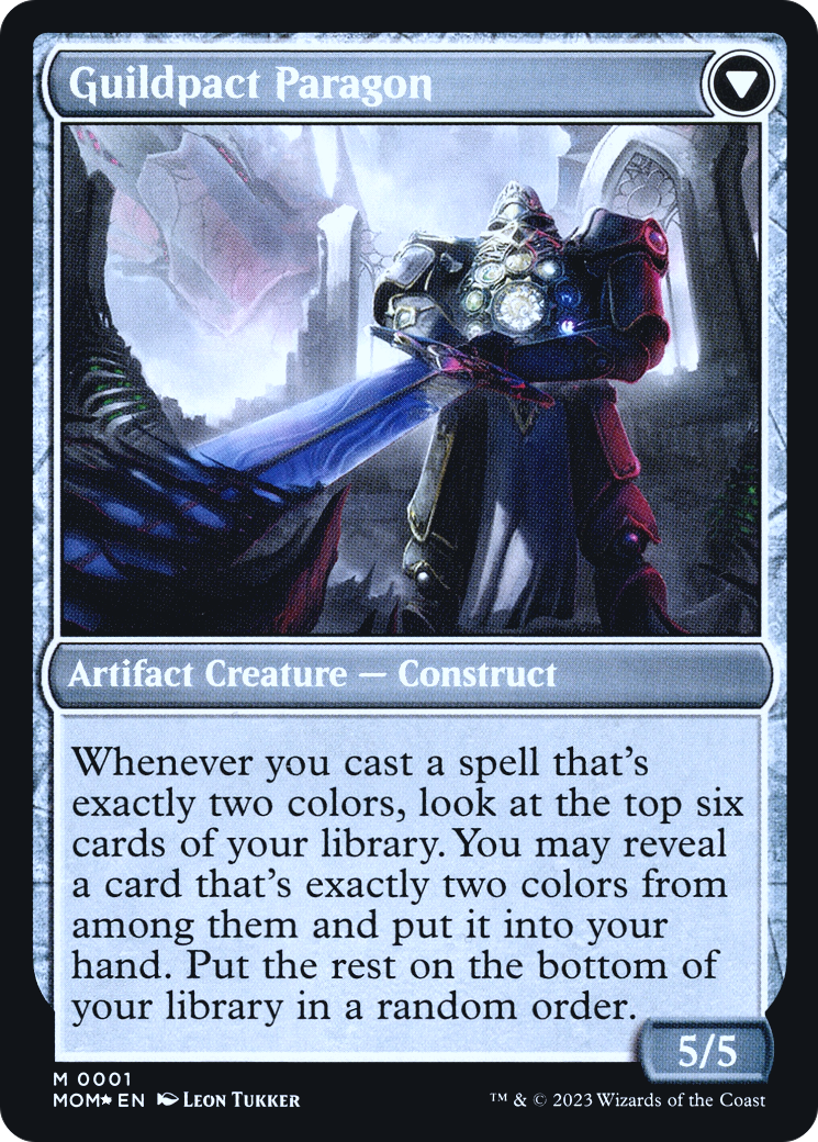 Invasion of Ravnica // Guildpact Paragon (PRE-001) - March of the Machine Promos Foil
