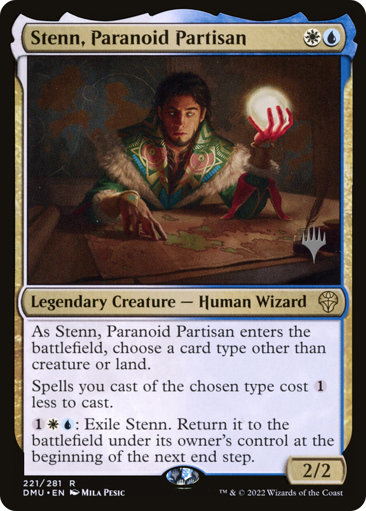 Stenn, Paranoid Partisan (PPDMU-221P) - Dominaria United Promos Foil