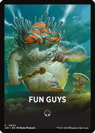 Fun Guys Theme Card (J25-043) - Foundations Jumpstart