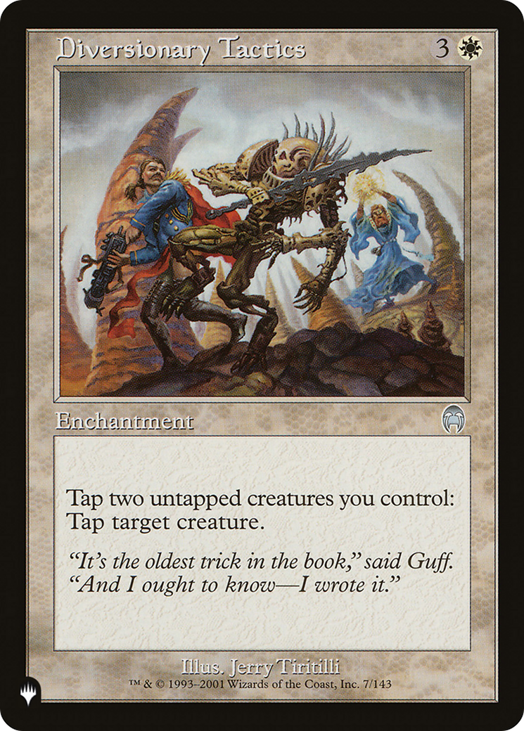 Diversionary Tactics (LIST-7/143) - The List
