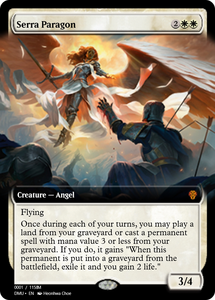 Serra Paragon (PRM-103382) - Magic Online Promos Foil