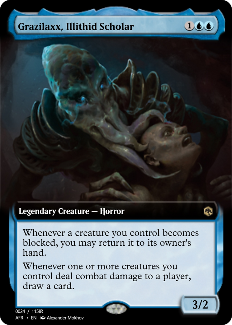 Grazilaxx, Illithid Scholar (PRM-92664) - Magic Online Promos