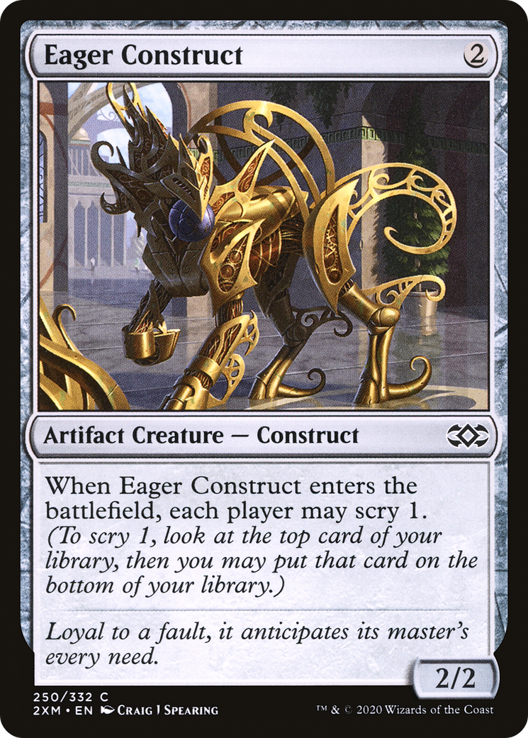 Eager Construct (2XM-250) - Double Masters Foil