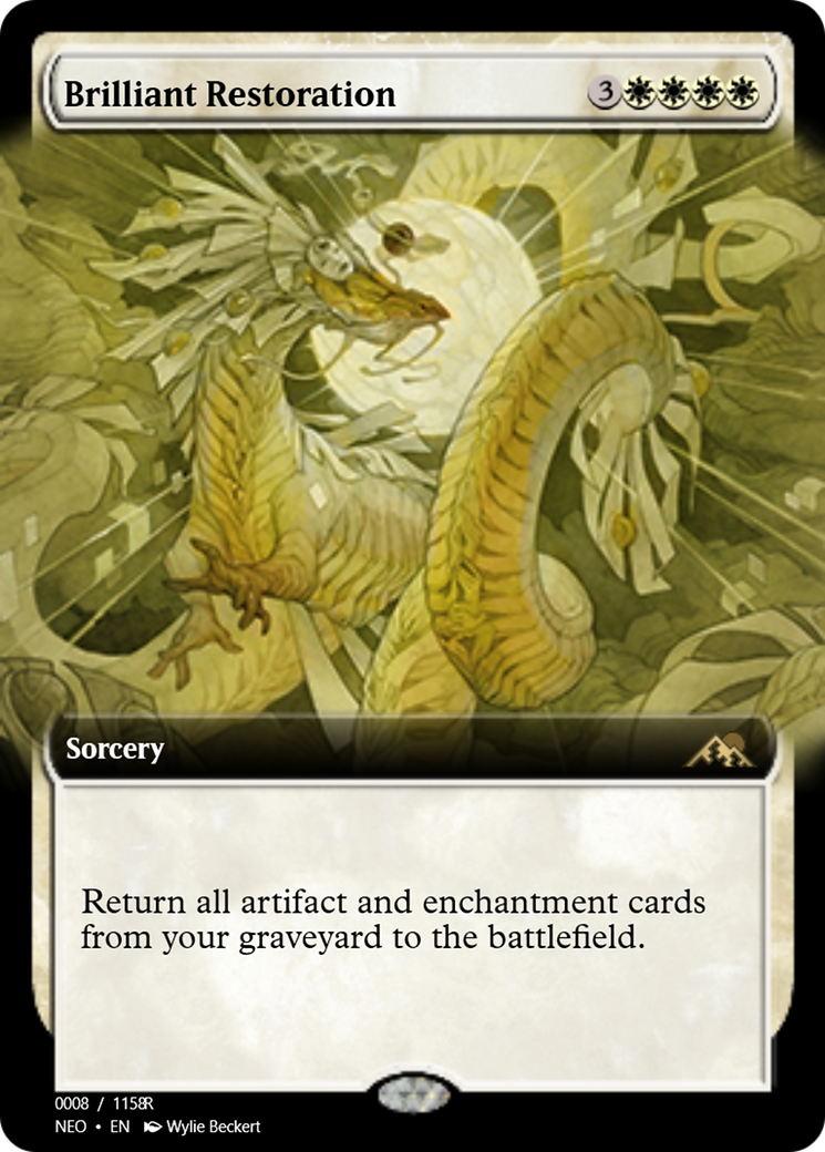 Brilliant Restoration (PRM-97879) - Magic Online Promos Foil