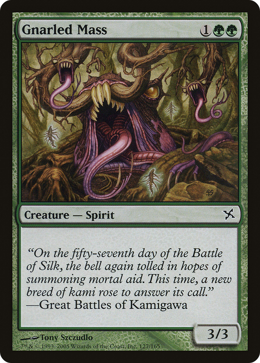 Gnarled Mass (BOK-127) - Betrayers of Kamigawa