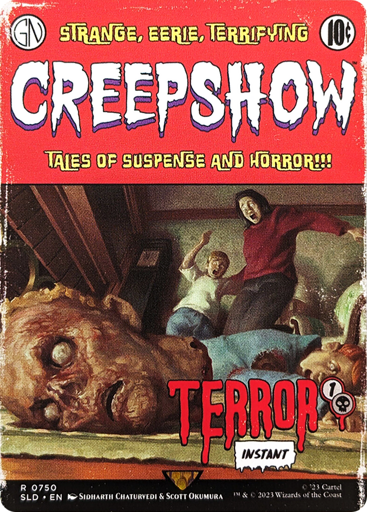 Terror // Terror (SLD-750) - Secret Lair Drop (Borderless)