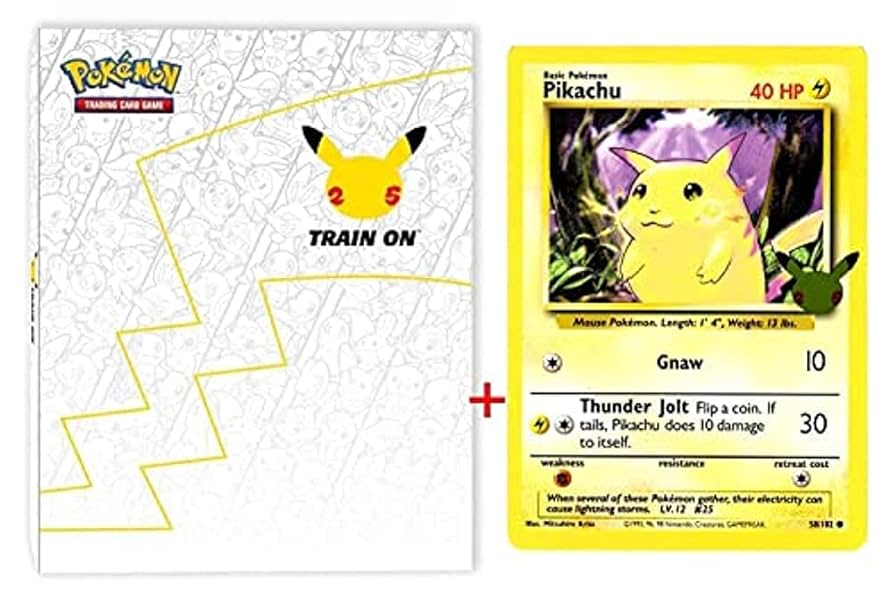 Pokemon Oversized Pocket binder: pikachu