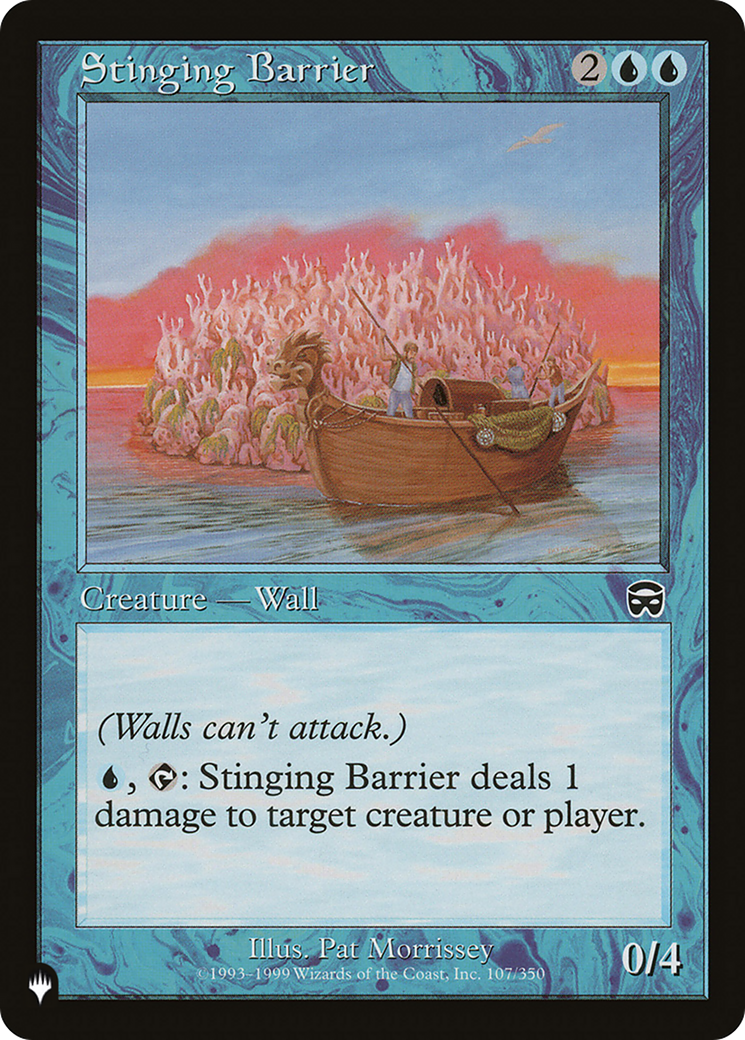 Stinging Barrier (LIST-107/350) - The List
