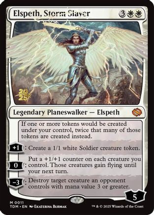 Elspeth, Storm Slayer (PRE-011) - Prerelease Cards Foil