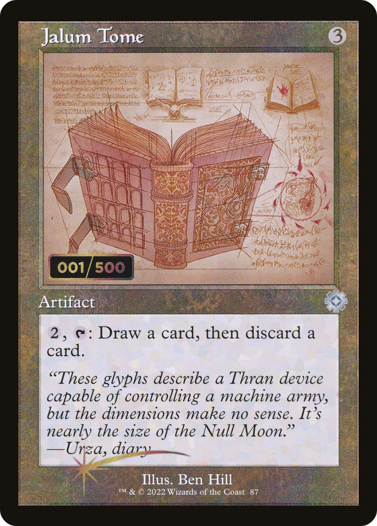 Jalum Tome (BRR-087) - The Brothers' War Retro Artifacts Foil