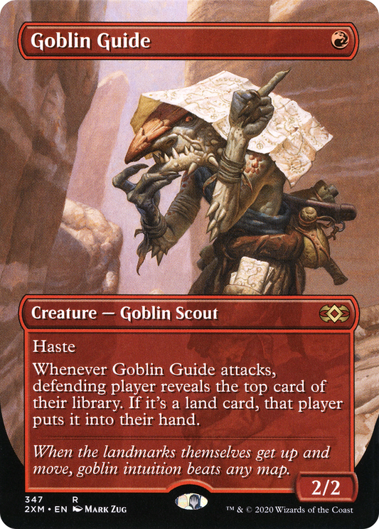 Goblin Guide (2XM-347) - Double Masters (Borderless)