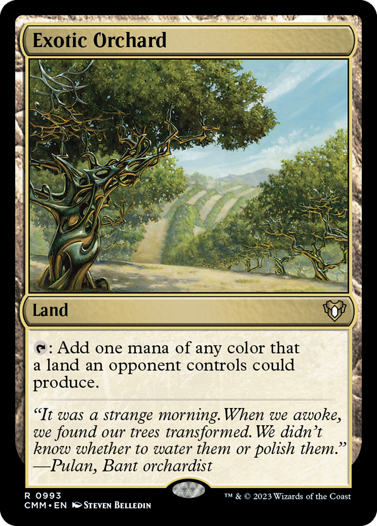 Exotic Orchard (CMM-993) - Commander Masters