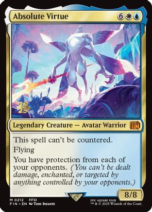 Absolute Virtue (PRE-212) - Prerelease Cards Foil