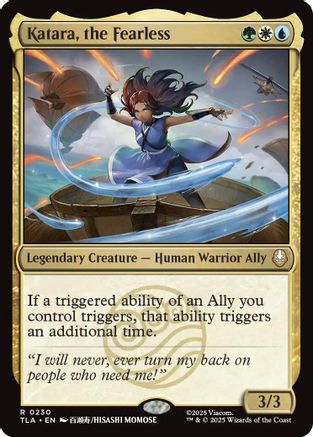 Katara, the Fearless (TLA-230) - Avatar: The Last Airbender