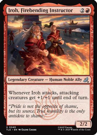Iroh, Firebending Instructor (TLE-240) - Avatar: The Last Airbender: Eternal-Legal