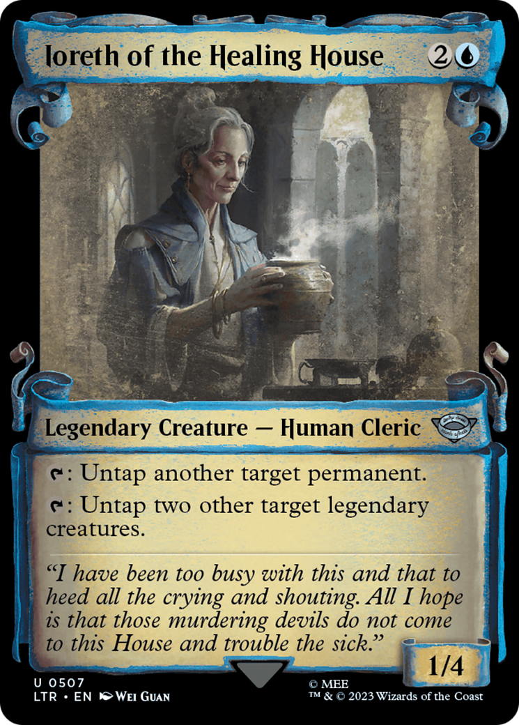 Ioreth of the Healing House (LTR-507) - The Lord of the Rings: Tales of Middle-earth: (Showcase) Foil