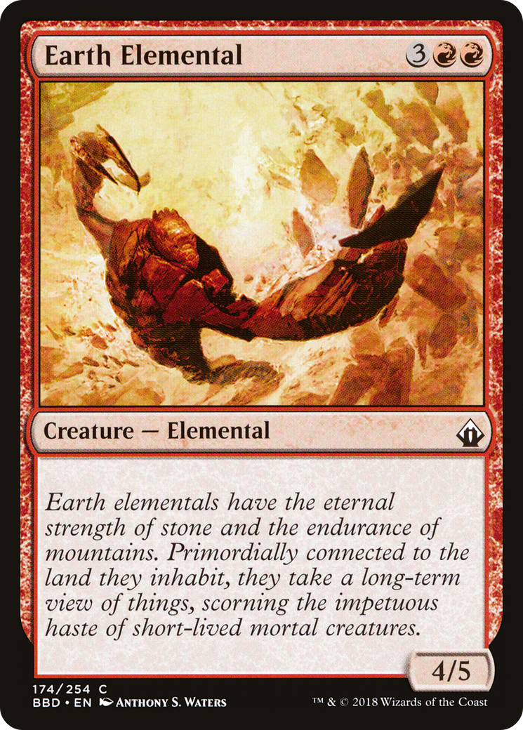 Earth Elemental (BBD-174) - Battlebond Foil