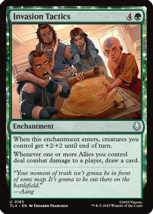 Invasion Tactics (TLA-183) - Avatar: The Last Airbender Foil