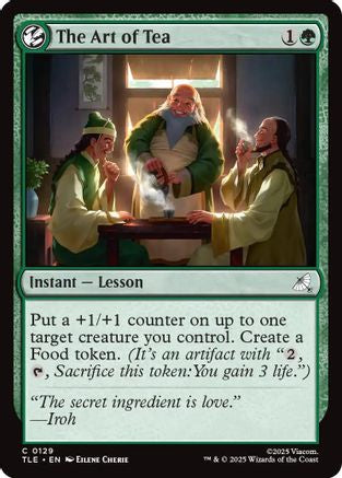The Art of Tea (TLE-129) - Avatar: The Last Airbender: Eternal-Legal Foil