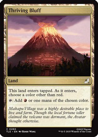 Thriving Bluff (TLE-260) - Avatar: The Last Airbender Foil