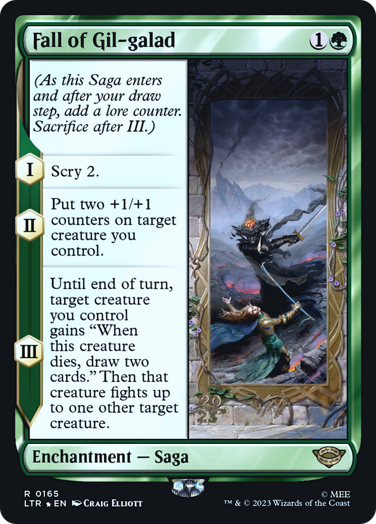 Fall of Gil-galad (PRE-165) - Tales of Middle-earth Promos Foil