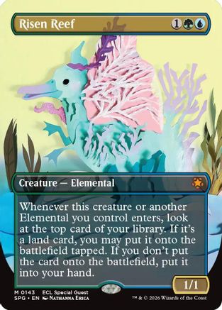 Risen Reef (Borderless) (SPG-143) - Special Guests