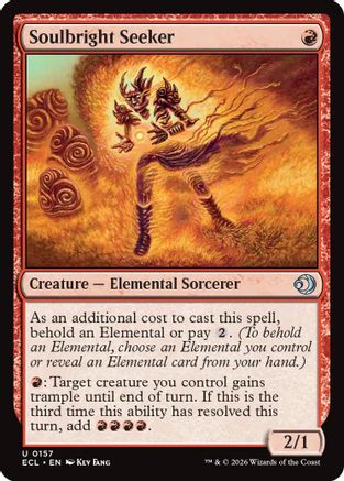 Soulbright Seeker (ECL-157) - Lorwyn Eclipsed
