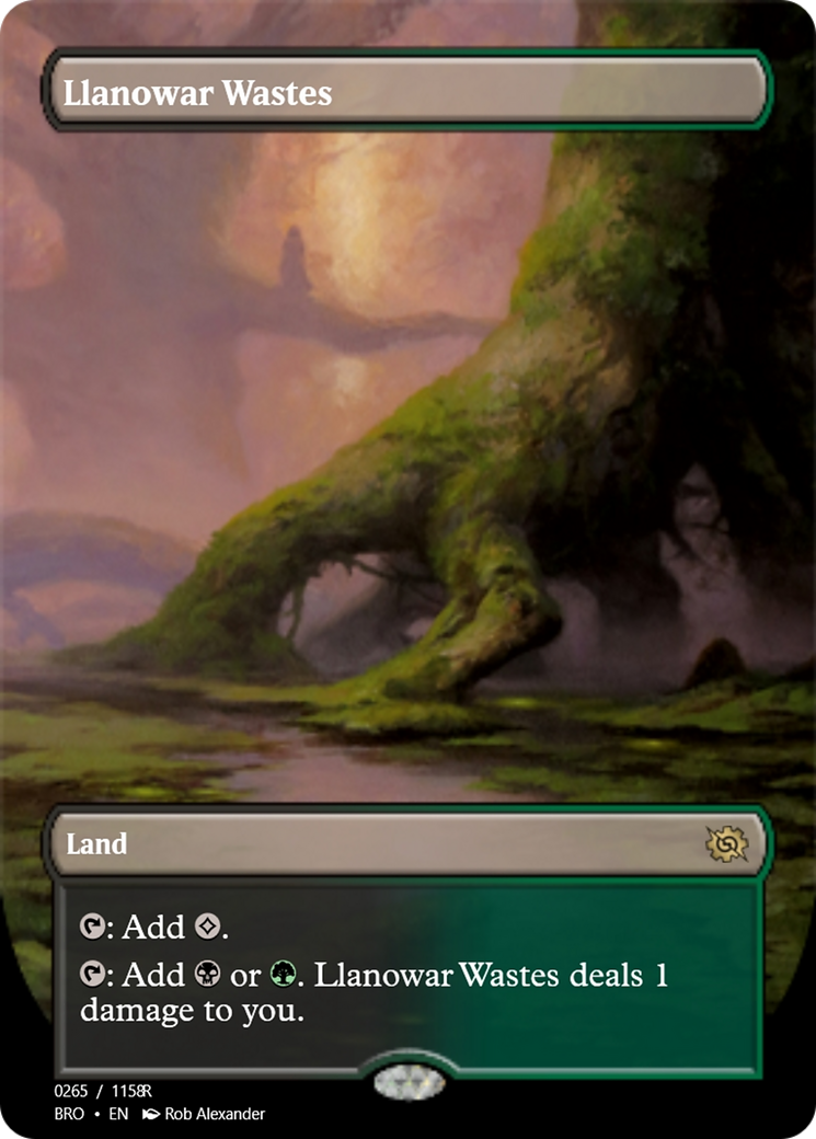 Llanowar Wastes (PRM-105880) - Magic Online Promos Foil