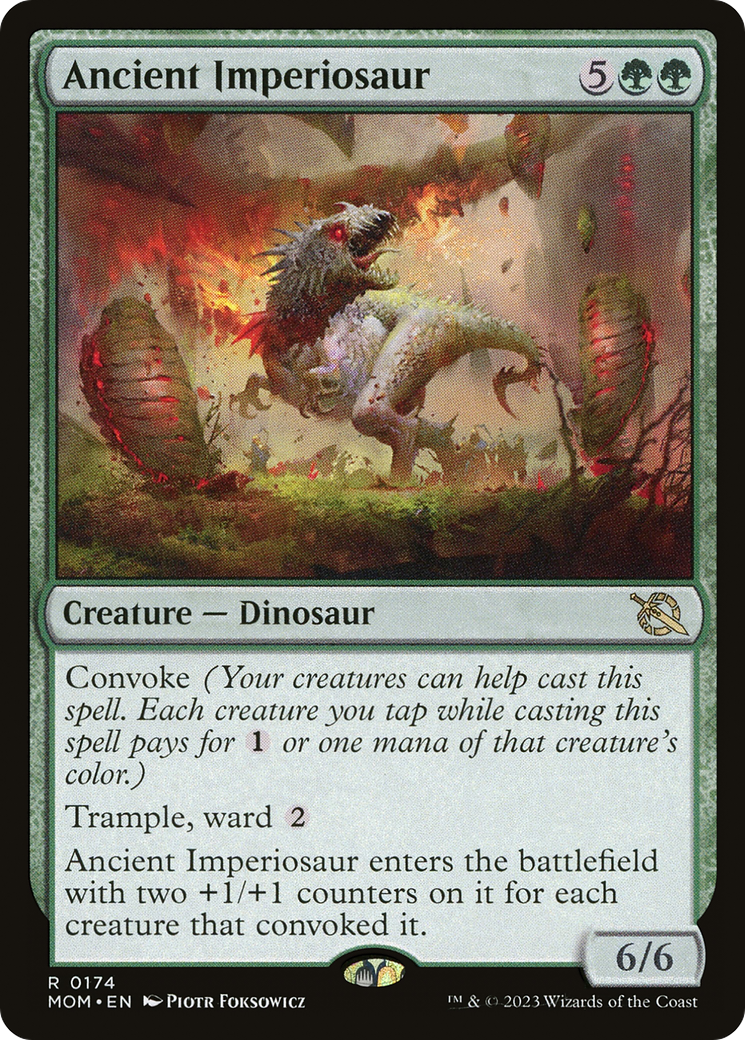 Ancient Imperiosaur (MOM-174) - March of the Machine Foil