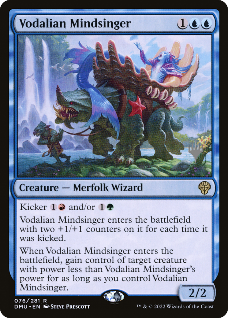 Vodalian Mindsinger (PPDMU-76P) - Dominaria United Promos Foil