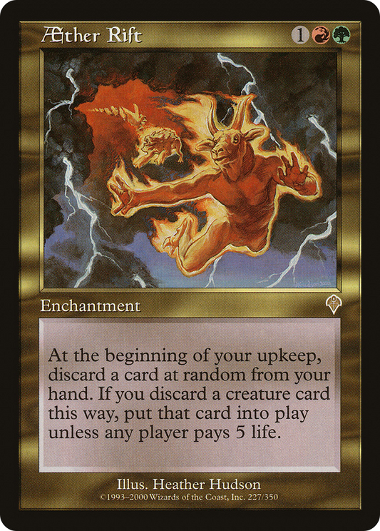 Aether Rift (INV-227) - Invasion Foil