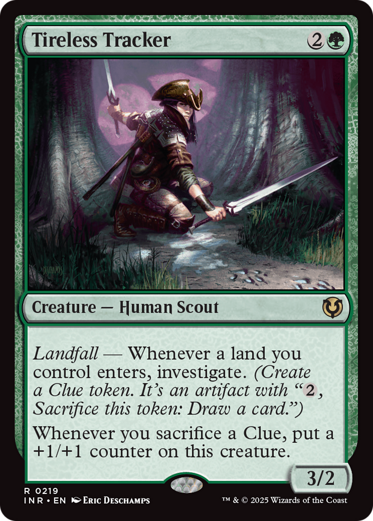 Tireless Tracker (INR-219) - Innistrad Remastered Foil