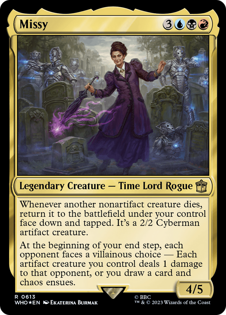 Missy (WHO-613) - Doctor Who Foil
