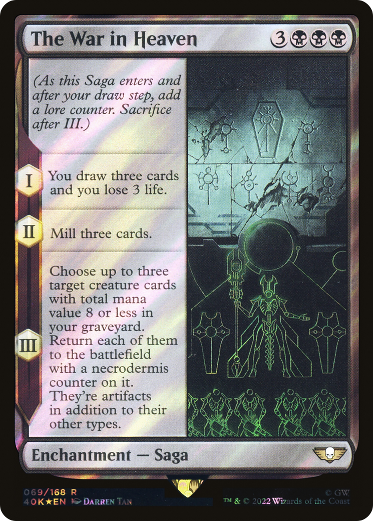 The War in Heaven (40K-69★) - Warhammer 40,000 Commander Foil
