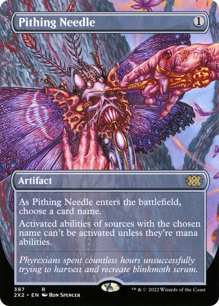 Pithing Needle (2X2-397) - Double Masters 2022 (Borderless)