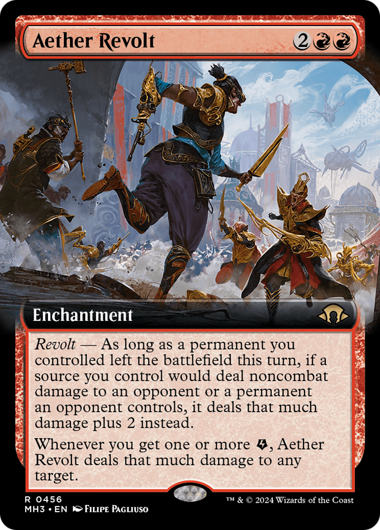 Aether Revolt (MH3-456) - Modern Horizons 3: (Extended Art)