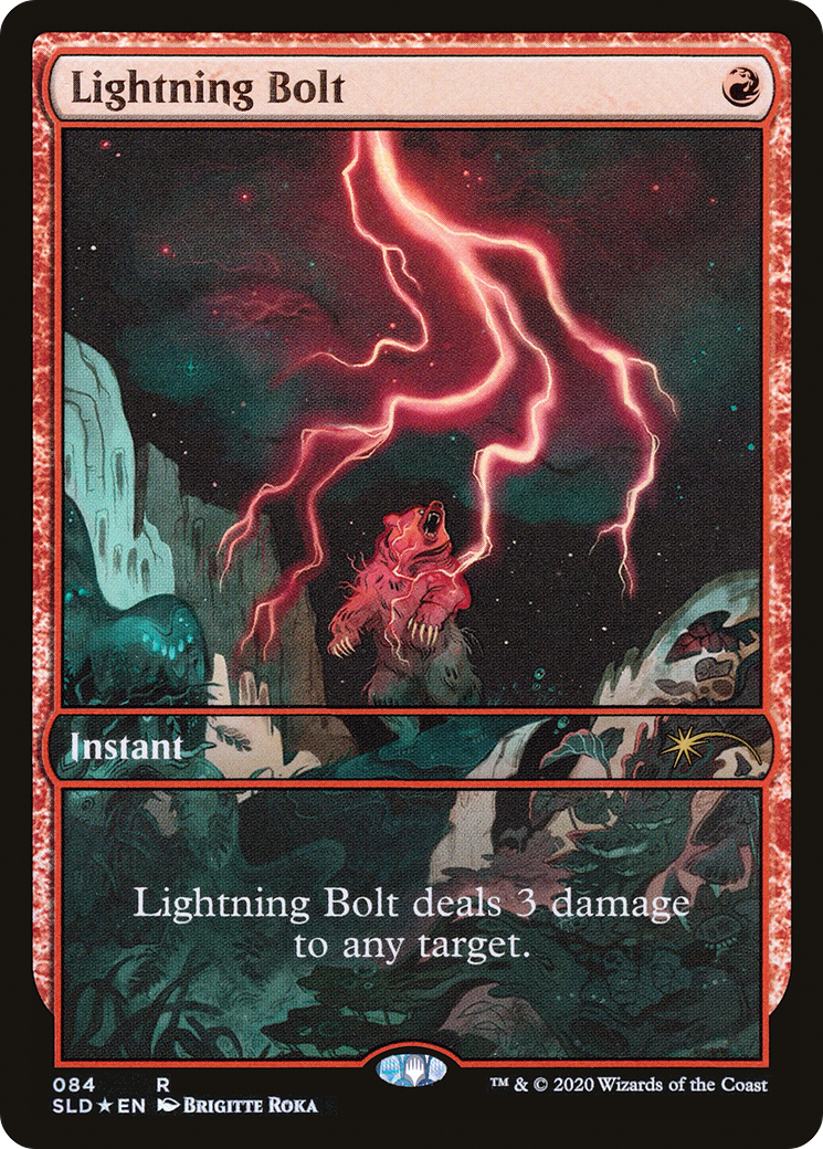 Lightning Bolt (084) (SLD-084) - Secret Lair Drop Foil