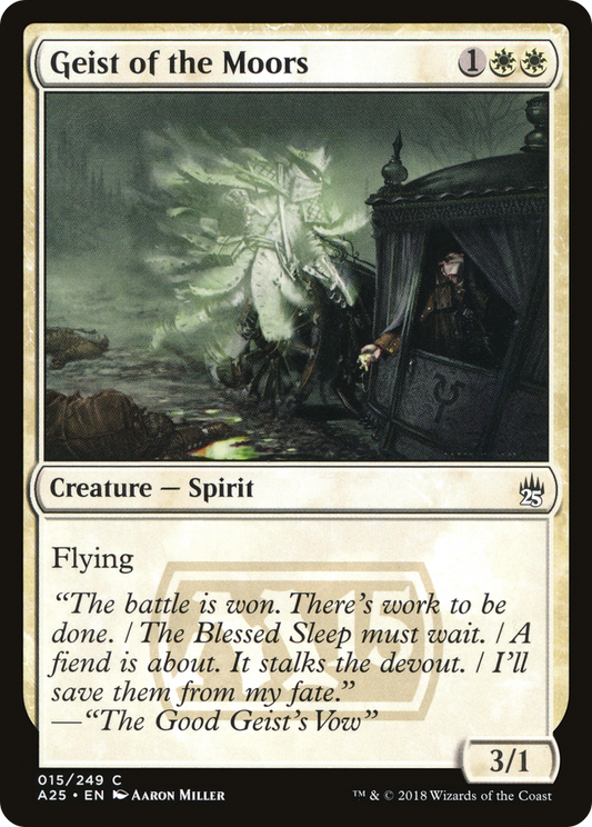 Geist of the Moors (A25-015) - Masters 25