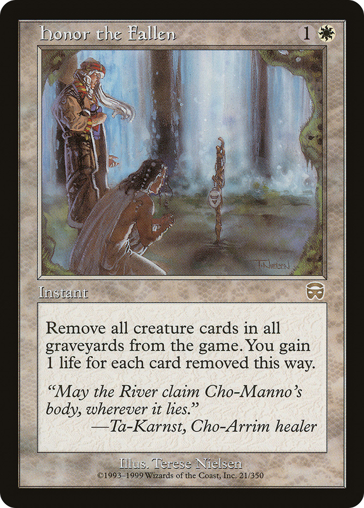 Honor the Fallen (MMQ-021) - Mercadian Masques