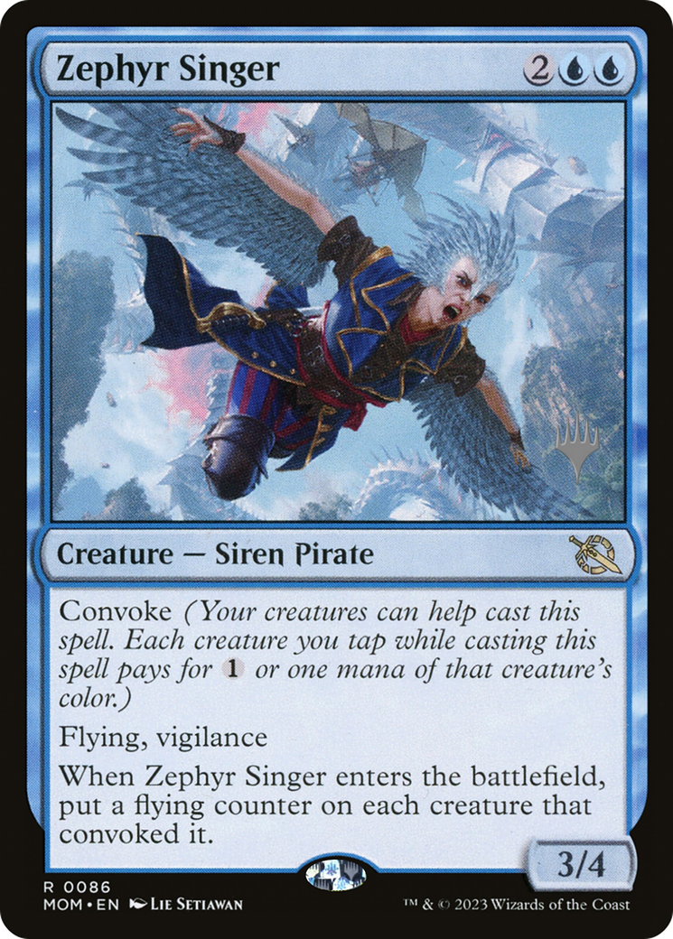 Zephyr Singer (PPMOM-86P) - March of the Machine Promos