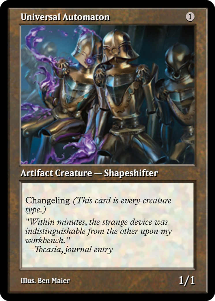 Universal Automaton (PRM-91381) - Magic Online Promos Foil