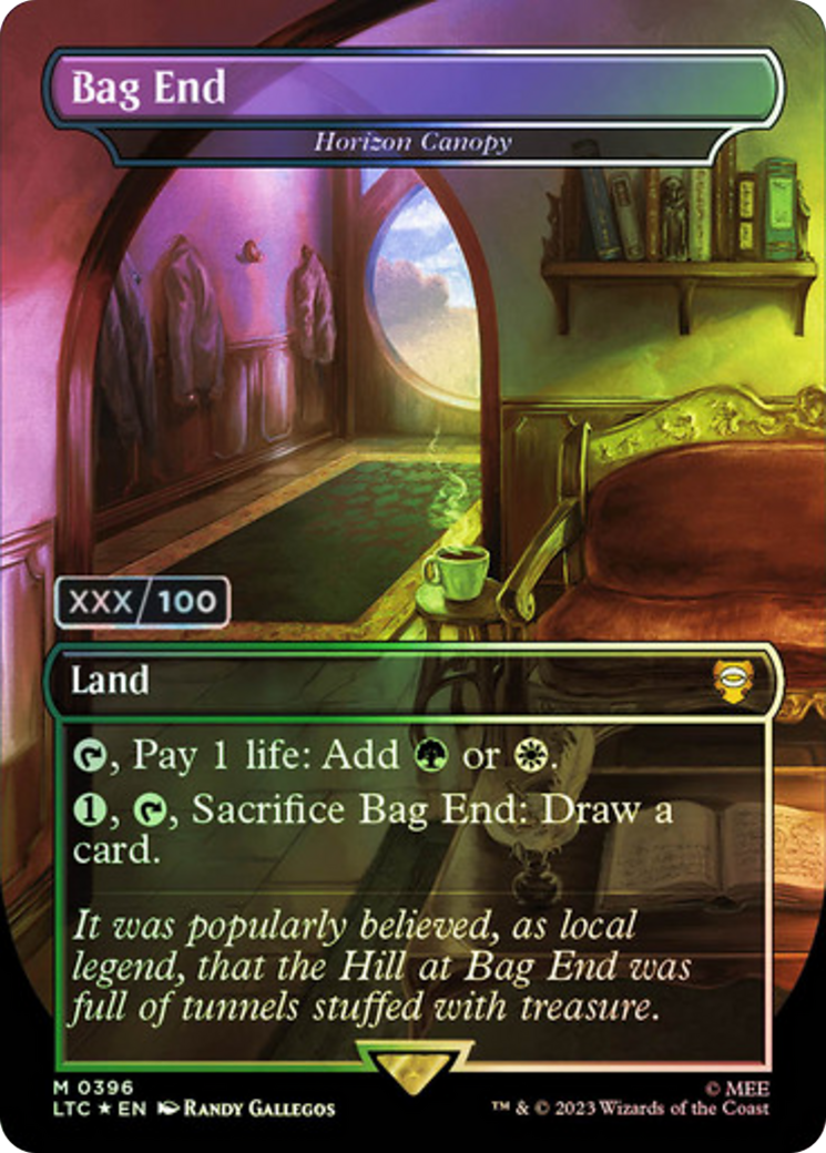 Horizon Canopy (LTC-396) - Tales of Middle-earth Commander / Bag End (Borderless) Foil