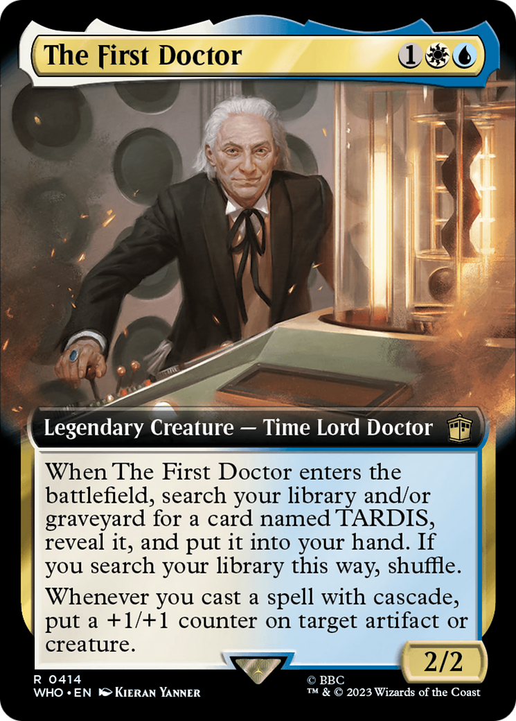 The First Doctor (WHO-414) - Doctor Who: (Extended Art)